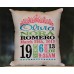 Crown - Birth Announcement Pillow